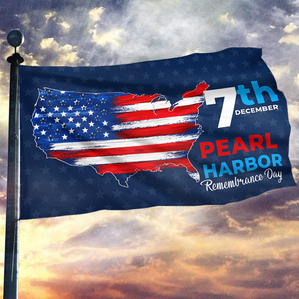 7th December Pearl Harbor Flag