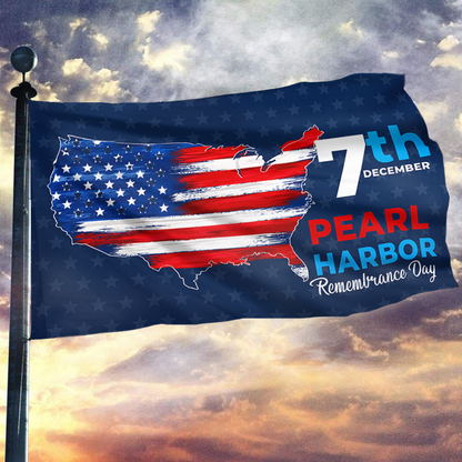 7th December Pearl Harbor Flag