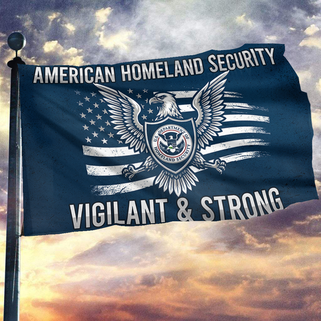 American Homeland Security Flag