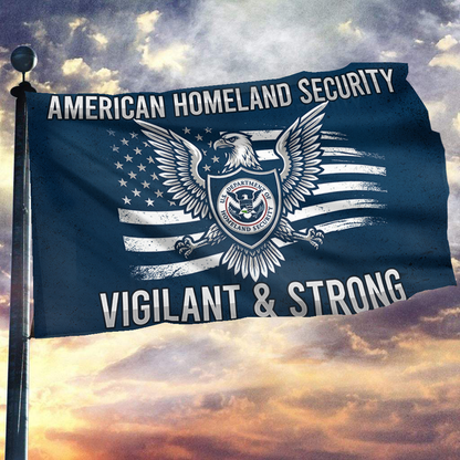 American Homeland Security Flag