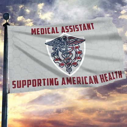 Medical Assistance - Supporting American Health Flag