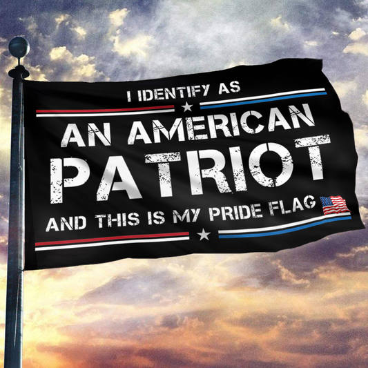 I Identify As An American Patriot Flag