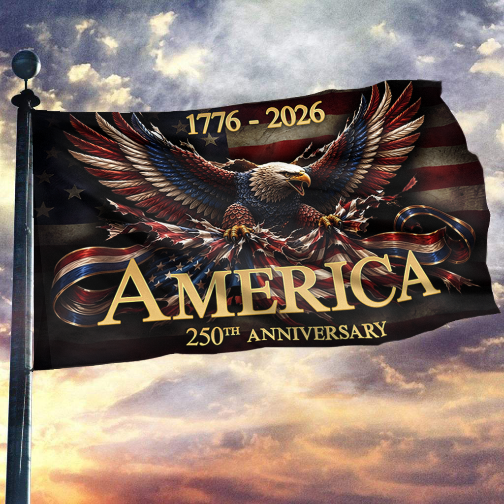 America - 250th Anniversary Flag