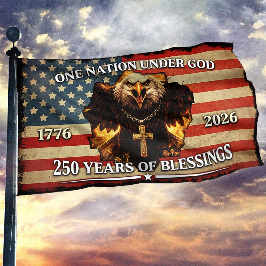 One Nation Under God - 250 Years of Blessings Flag