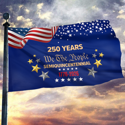 250 Years – We The People Semiquincentennial Flag