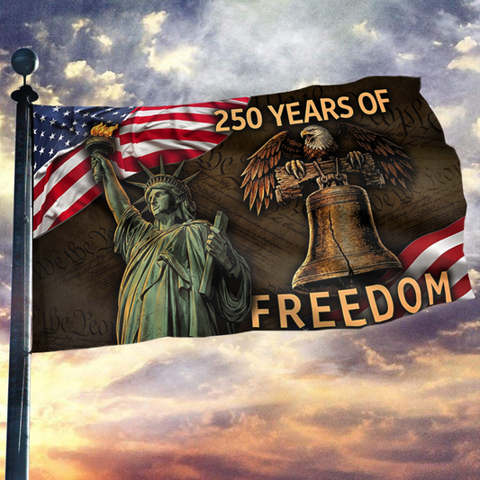 250 Years of American Freedom Eagle Flag