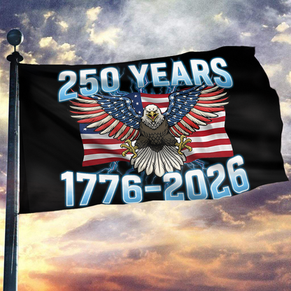 1776–2026 Freedom Eagle Flag