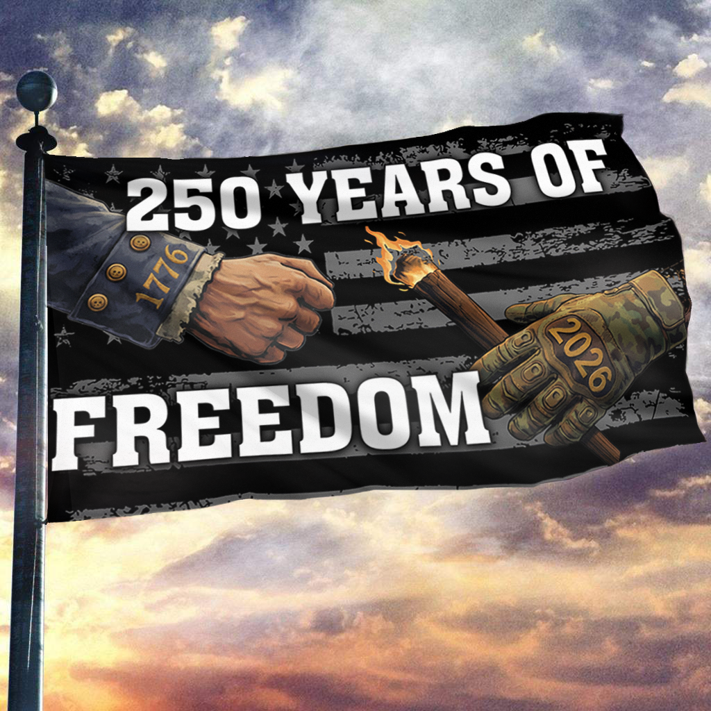 250 Years Of Freedom Flag