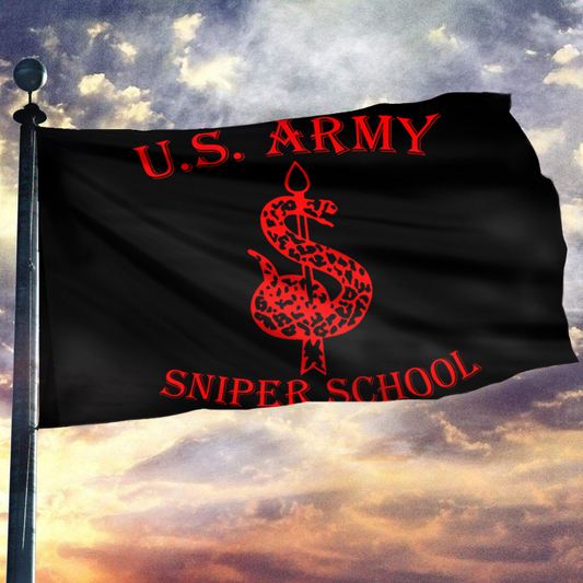 U.S. Army Sniper School Black Flag