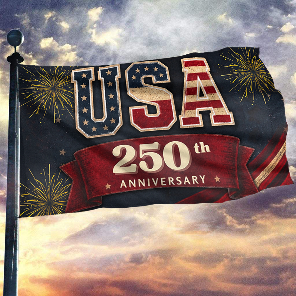 Celebrating America's 250th Flag