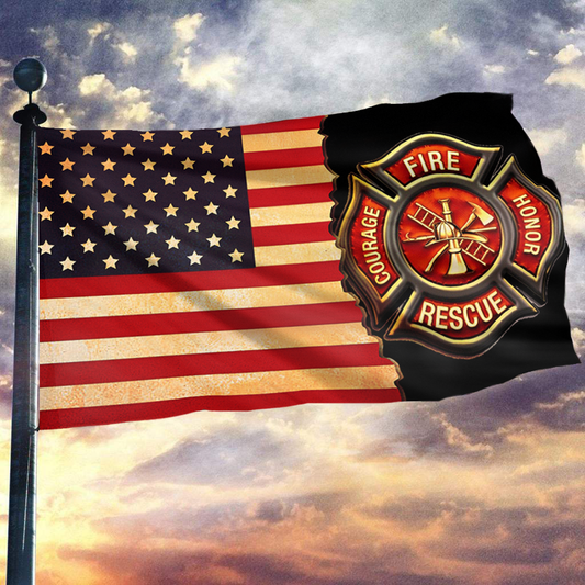 Fire Rescue Honor Flag