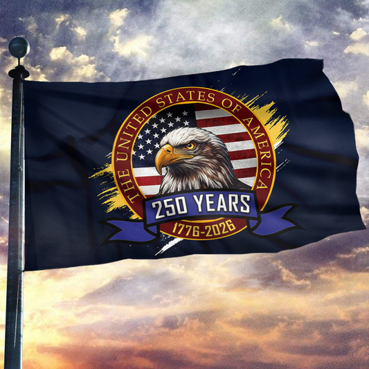 Eagle USA 250 Years Flag