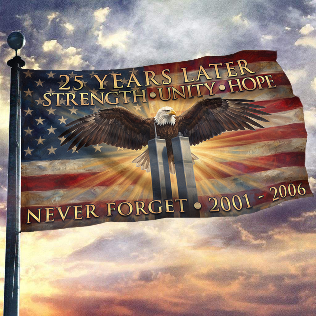 25 Years Later - Never Forget Flag