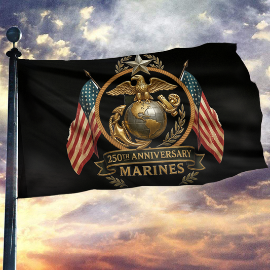 USMC 250 Years of Honor Flag