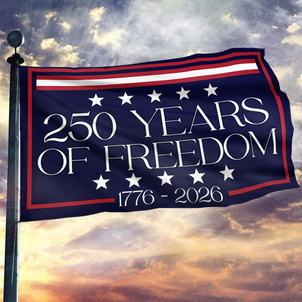 250 Years of Freedom 5 Stars Flag