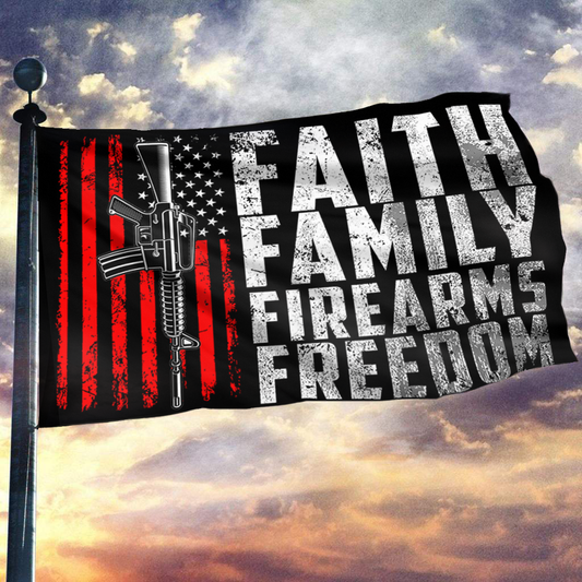 The 4 F’s Patriot Flag