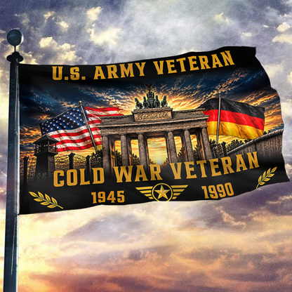 U.S. Army Cold War Veteran Flag