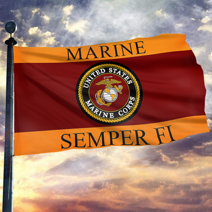 Marine Corps Semper Fi Flag