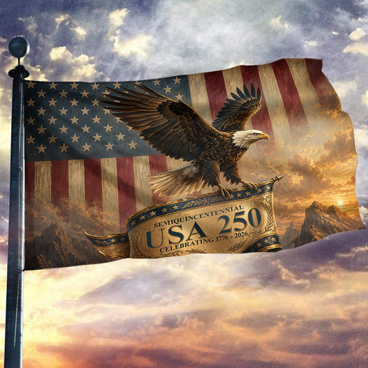Eagle 250 Old USA Flag
