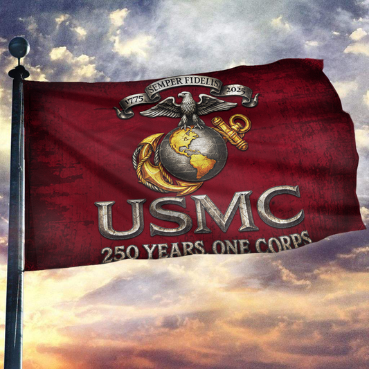 250 Years, One Corps – USMC Flag