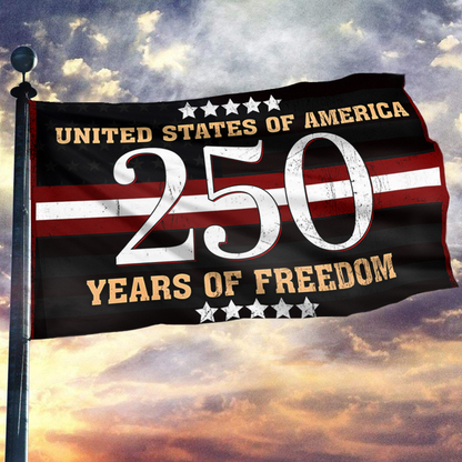 United States of America - 250 Years of Freedom Flag