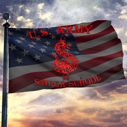 U.S. Army Sniper School Flag