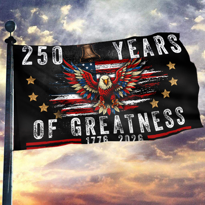 250 Years of Greatness Flag