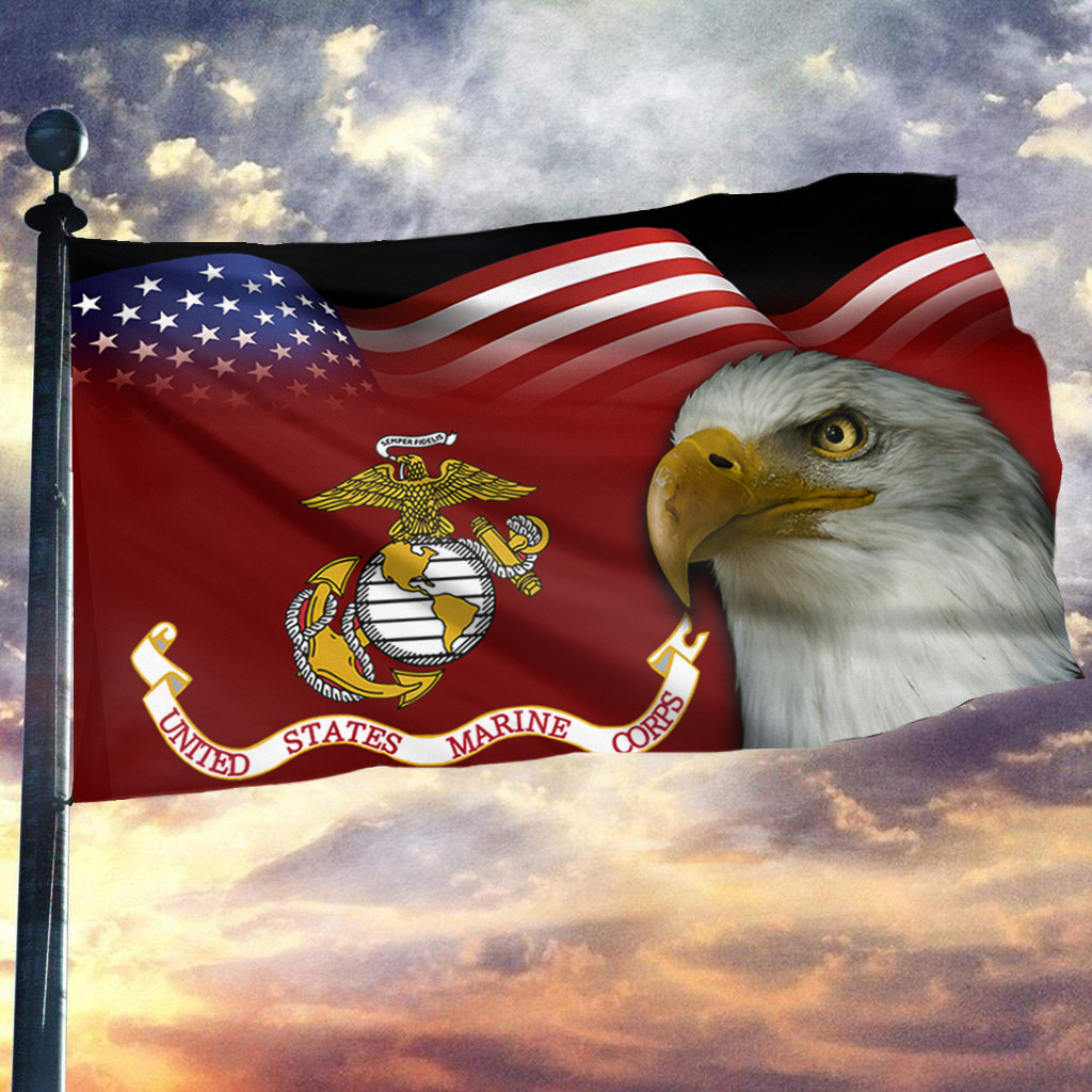 American–USMC Eagle Honor Flag