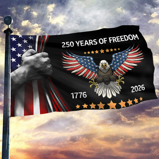 Eagle of Freedom USA Flag