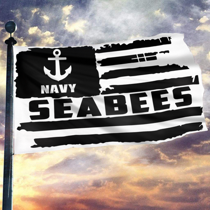 Navy Seabees Flag