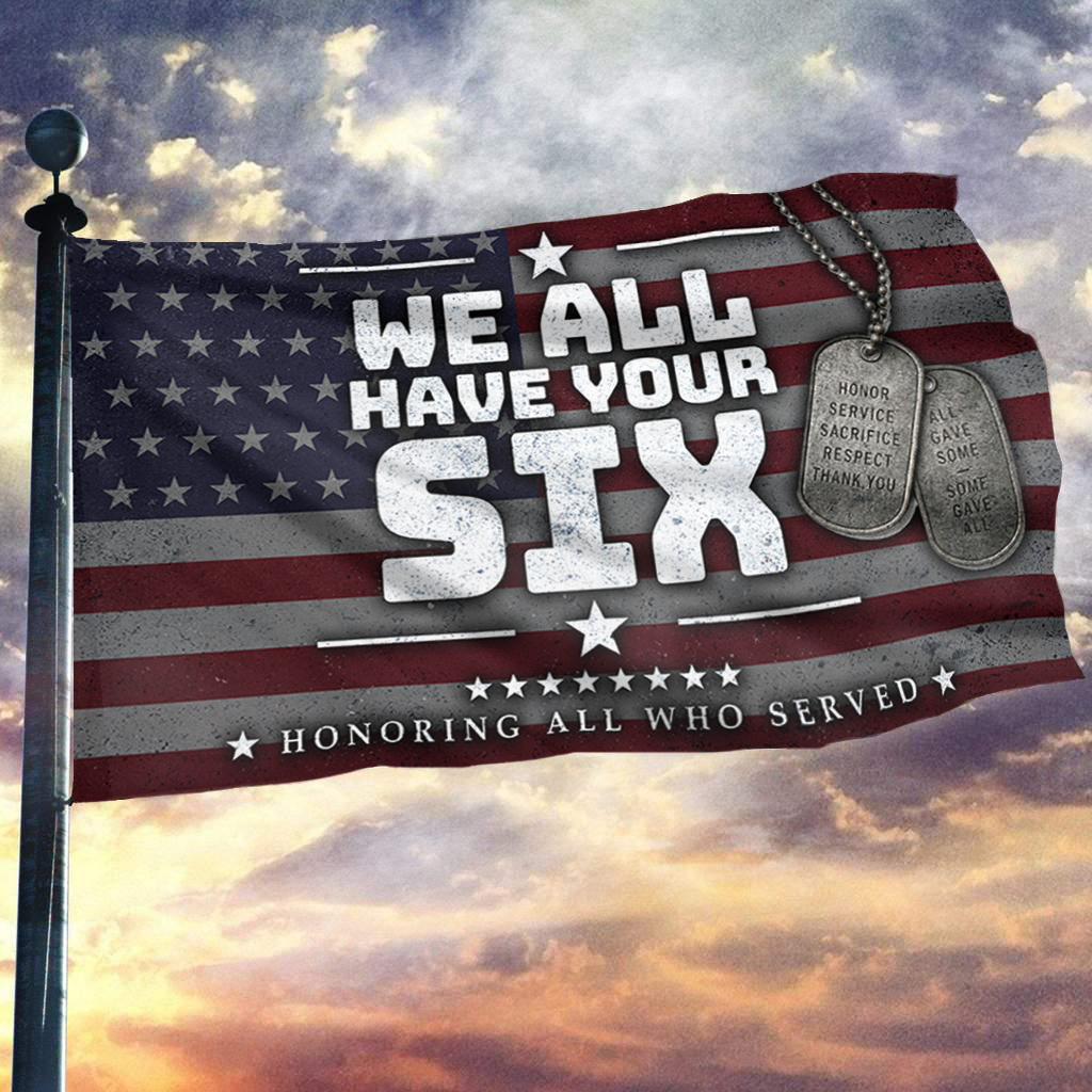 We Have All Your SIX USA Flag
