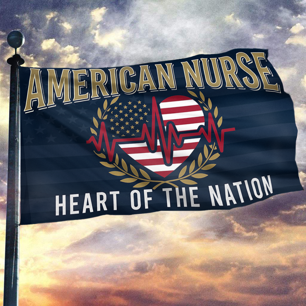 American Nurse - Heart of the Nation Flag