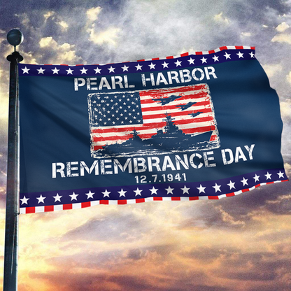 Remembrance Day - Pearl Harbor 12.7.1941 Flag