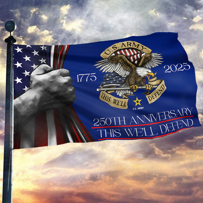 This We’ll Defend - U.S. Army 250th Anniversary Flag