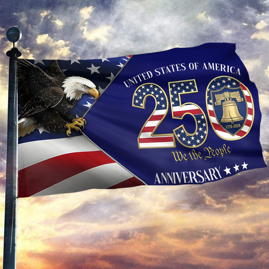 USA 250 We The People Anniversary Flag