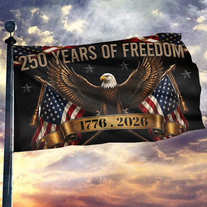 Freedom Since 1776 Eagle Flag