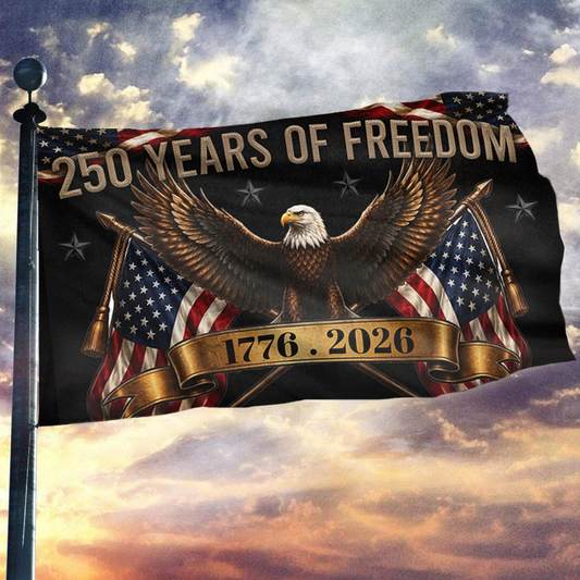 Freedom Since 1776 Eagle Flag