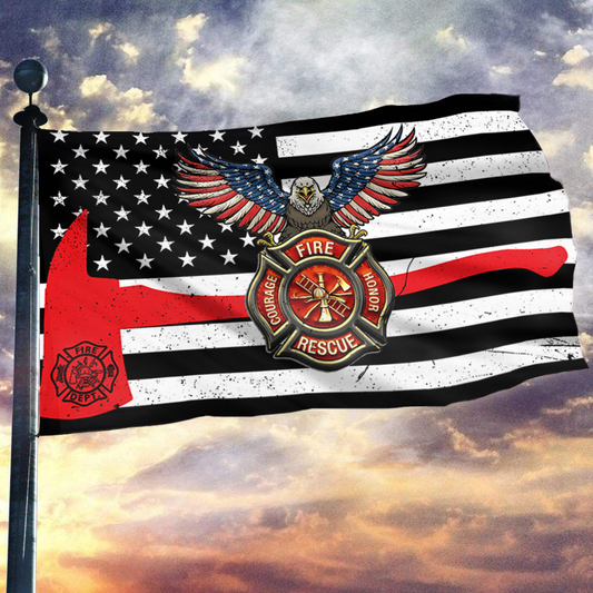 American Fire Fighter Courage and Honor Flag