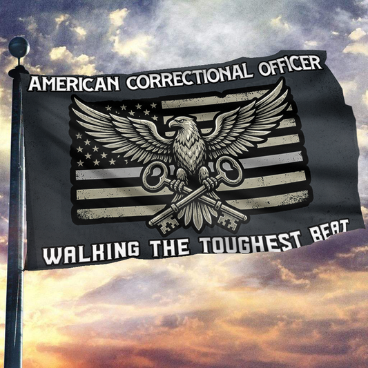 American Correctional Officer Flag