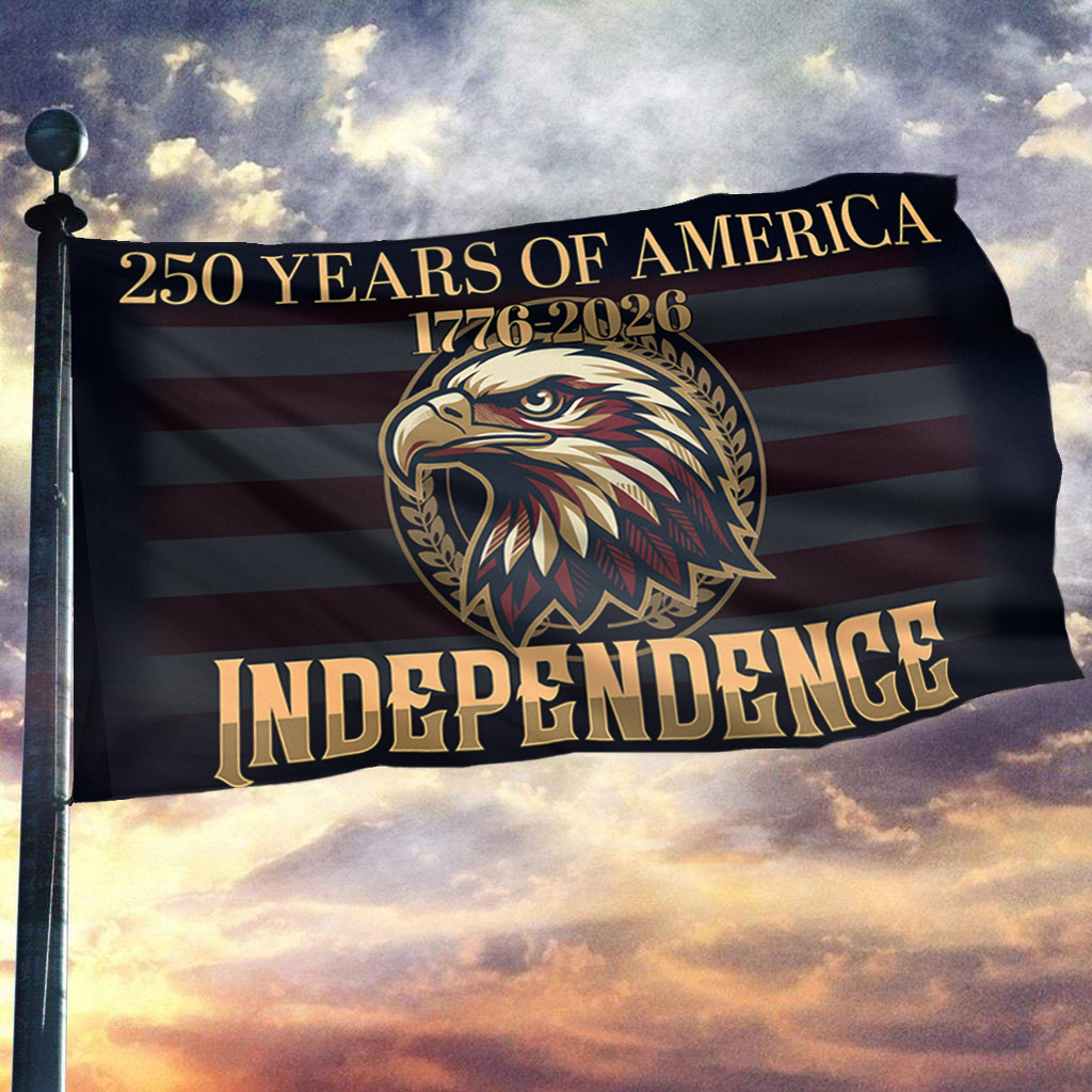 250 Years Of America Independence Flag
