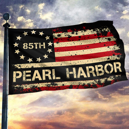 Pearl Harbor 85th Flag