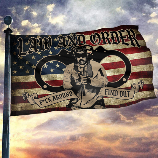 Law and Order FAFO Tactical Flag