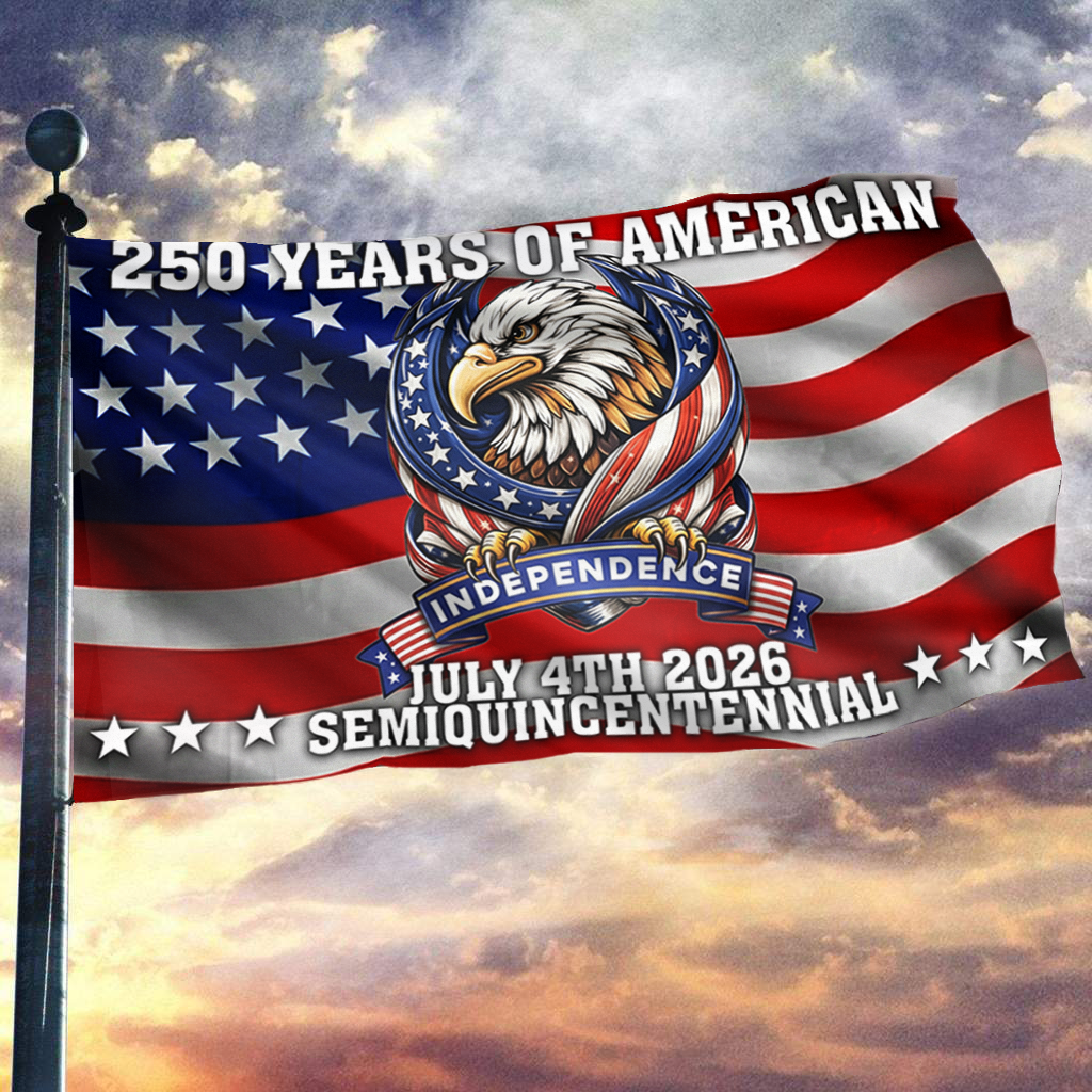 250 Years of American Independence Flag
