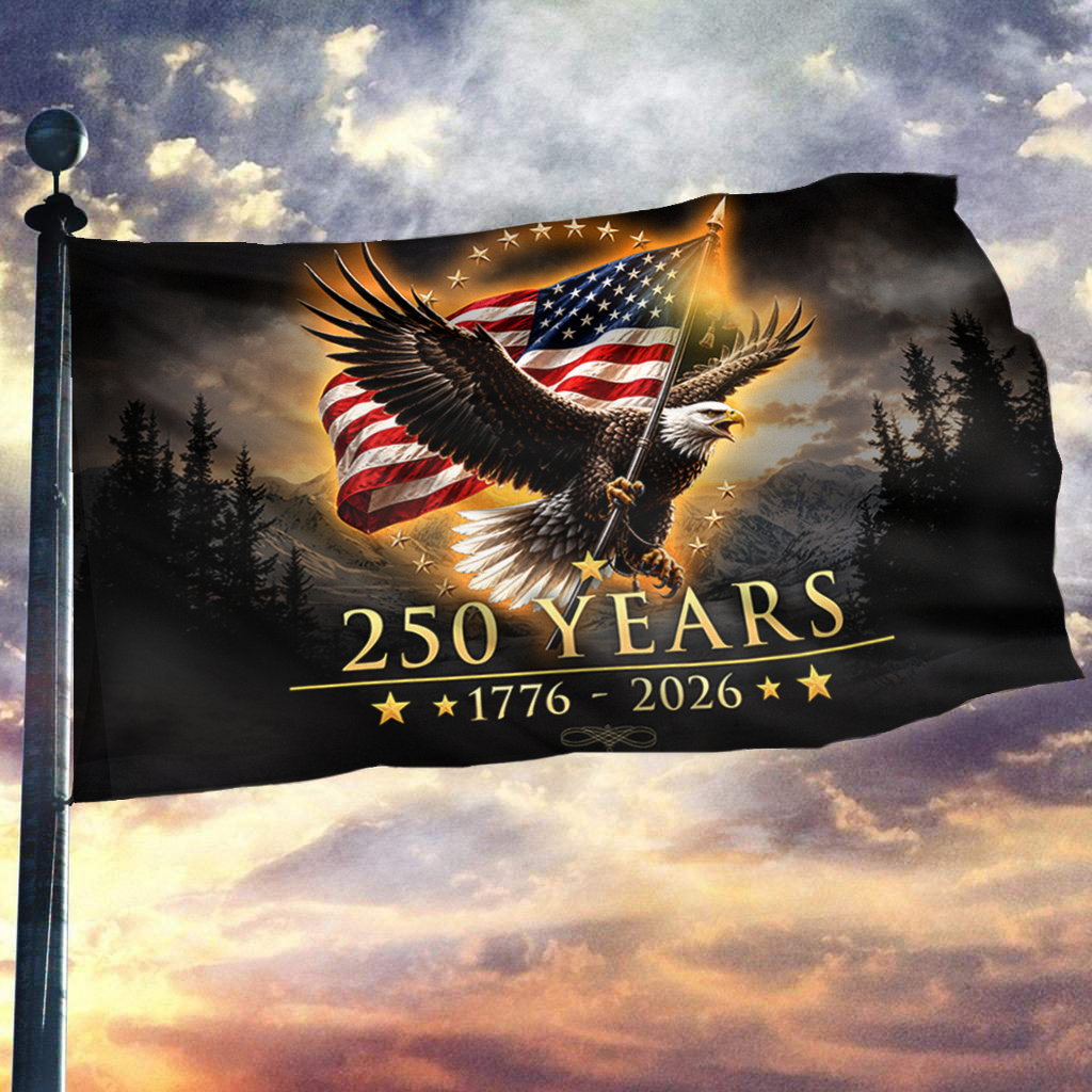America’s Legacy Eagle USA Flag