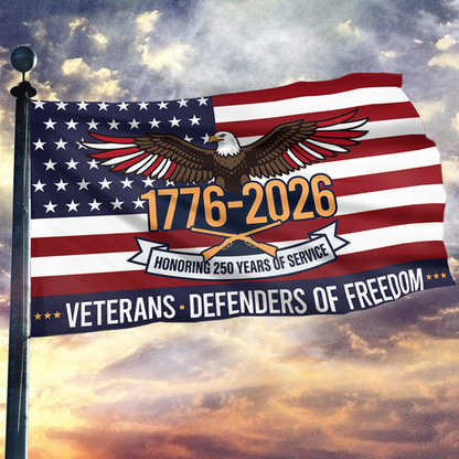 Veterans Defenders of Freedom Flag