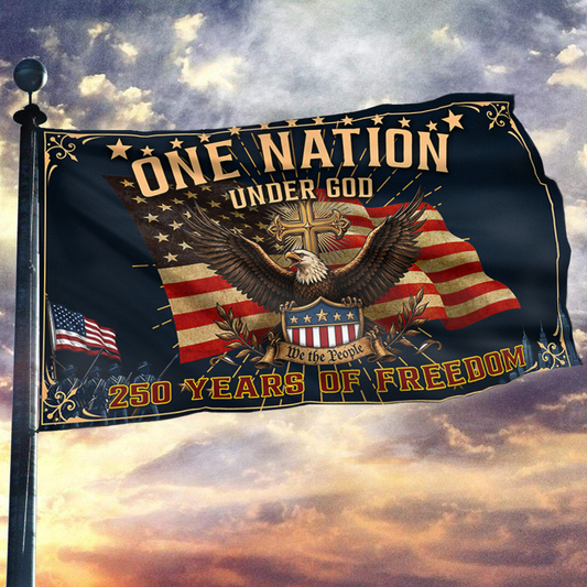 One Nation - We The People Eagle Flag