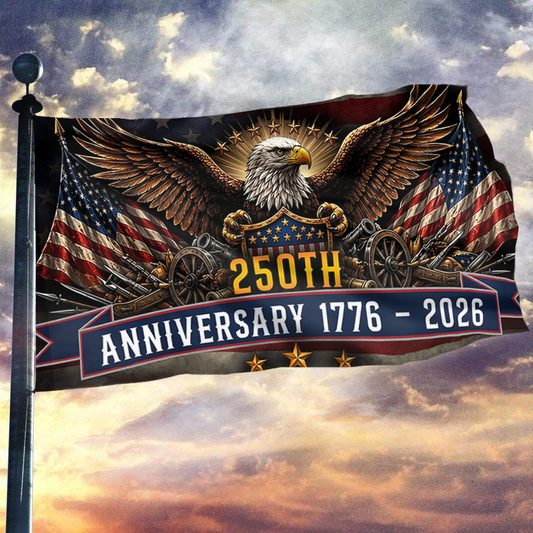 Eagle 250th Anniversary Flag