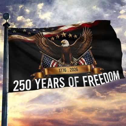 A Quarter Millennium of Freedom Eagle Flag