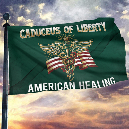 Caduceus of Liberty Flag