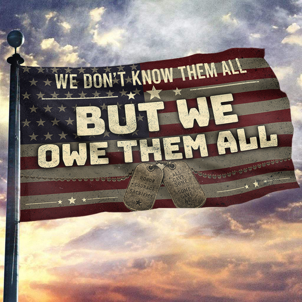 We Don't Know Them Old USA Flag